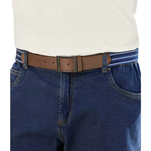 Atlas For Men Heren gestreepte tailleriem UTAF1214_blue large