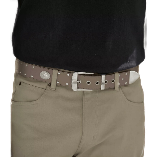 Atlas For Men Heren label splitleren tailleriem UTAF1027_taupe large