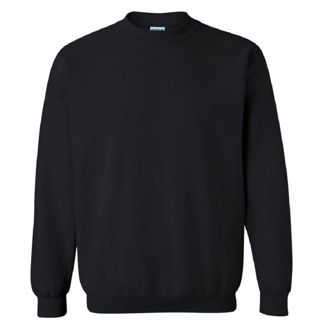 Gildan Childrens unisex heavy blend sweatshirt crewneck UTFK387_black large