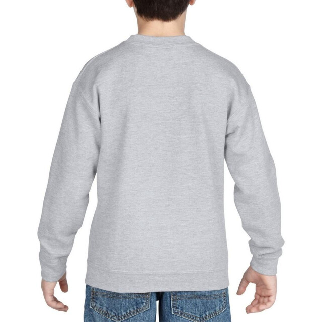 Gildan Childrens unisex heavy blend sweatshirt crewneck UTFK387_sportgrey large