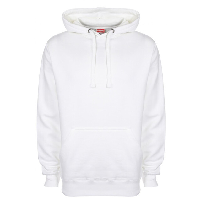 FDM Unisex plain original hooded sweatshirt / hoodie (300 gsm) UTFK367_white large