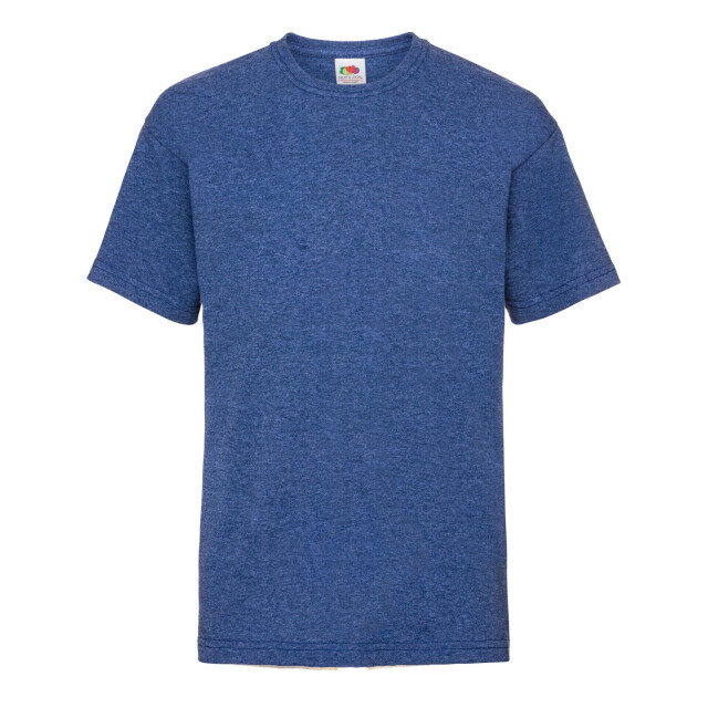 Fruit of the Loom Kinder/kids waardevol t-shirt UTFK3300_heatherroyal large