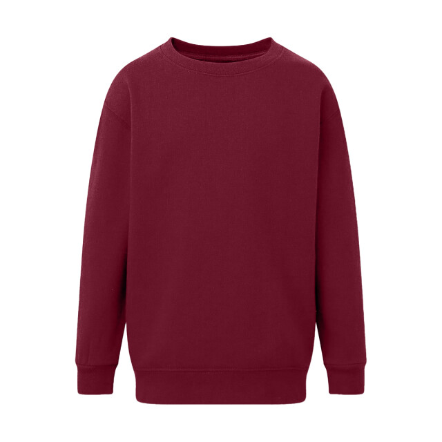 SG Sweatshirt met ronde hals voor kinderen/kinderen UTFK3289_burgundy large