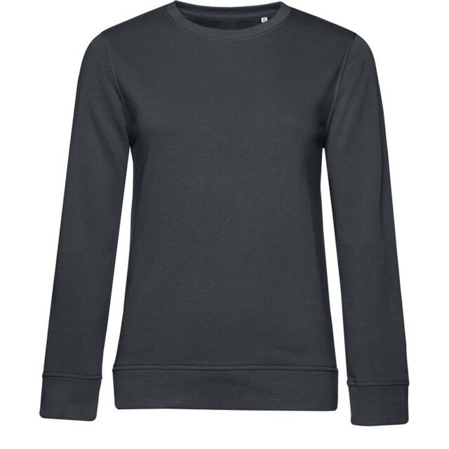 B and C Dames organic inspire crew hals sweatshirt UTFK3261_asphalt large
