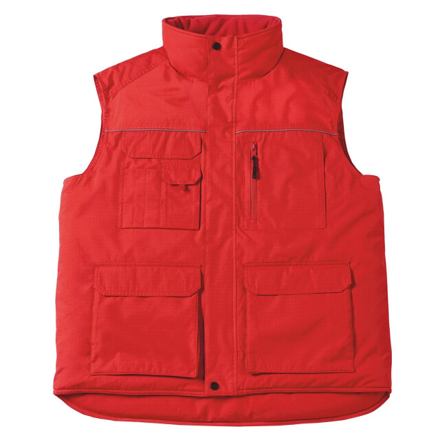 B and C Heren expert pro work body warmer UTFK3258_red large