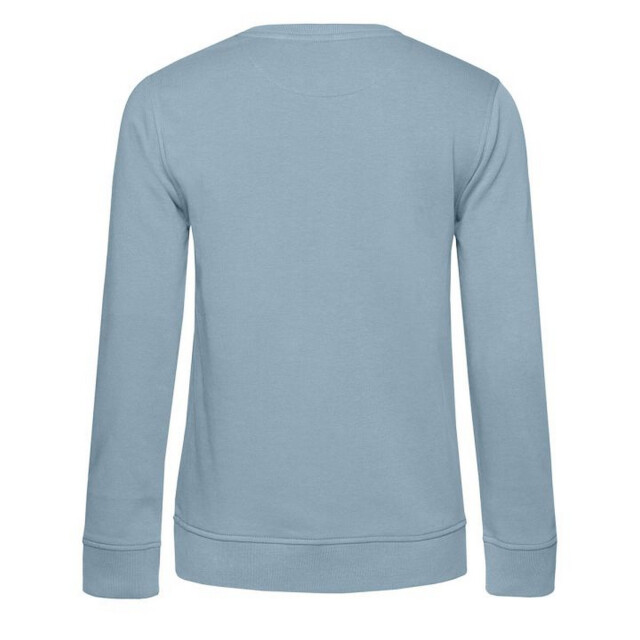 B and C Dames organic inspire crew hals sweatshirt UTFK3261_bluefog large