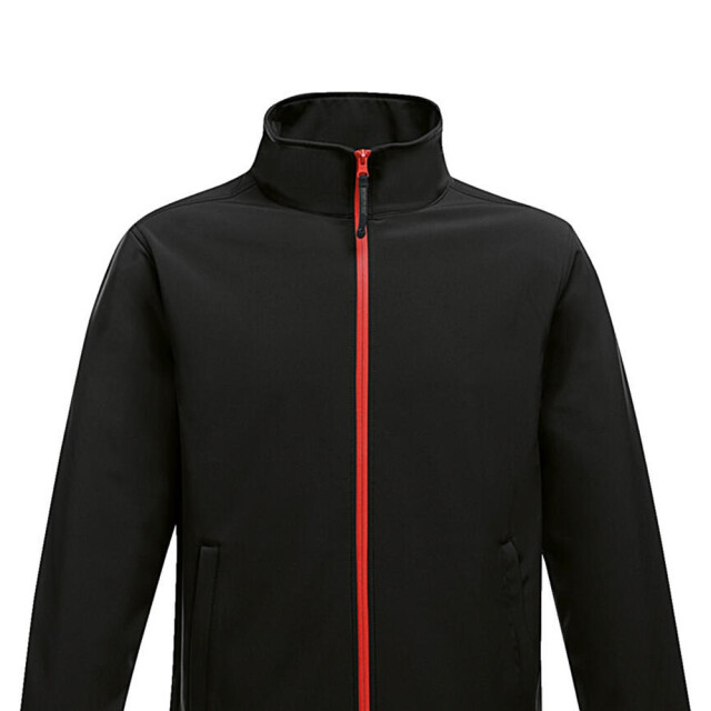 Regatta Dames ablaze bedrukbare soft shell jas UTFK3226_blackclassicred large