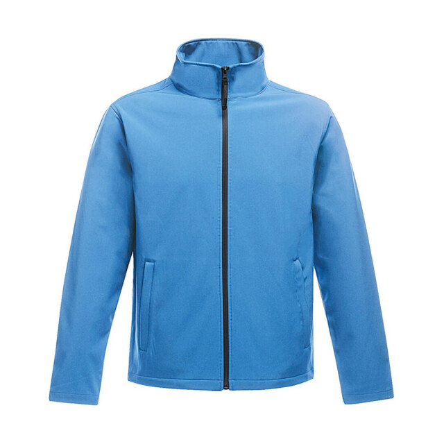 Regatta Dames a bedrukbare soft shell jas UTFK3226_frenchbluenavy large