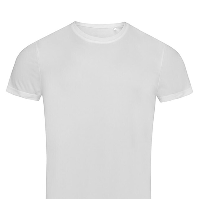Stedman Stars Heren sport t-shirt UTFK3219_white large