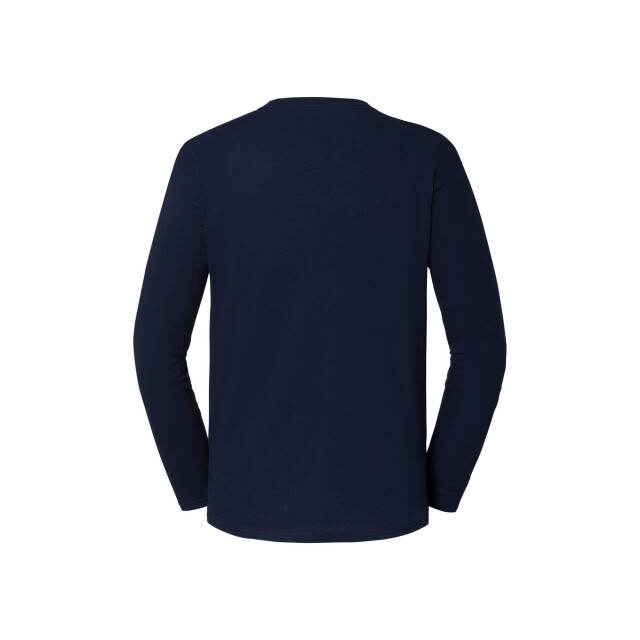 Fruit of the Loom Heren iconic 195 premium ringspun cotton t-shirt met lange mouwen UTFK3196_deepnavy large