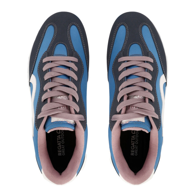 Regatta Dames marine retro trainers UTRG9951_coronetbluetoadstool large