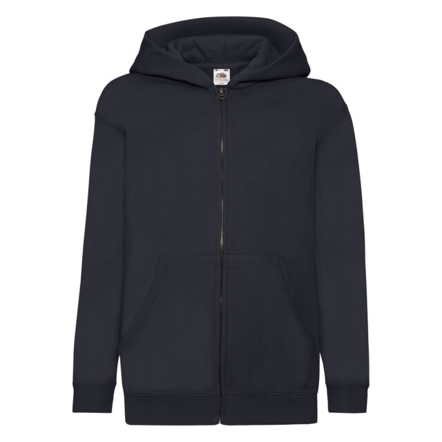 Fruit of the Loom Kinder/kids klassiek jasje met capuchon UTFK3209_deepnavy large