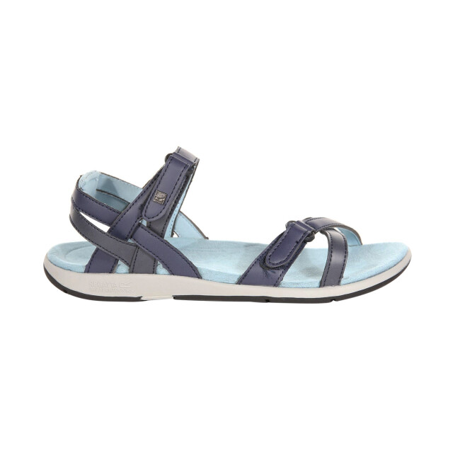 Regatta Grote buiten vrouwen/dames lady santa cruz open teen sandalen UTRG996_navytahiti large
