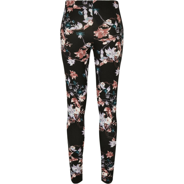Urban Classics Dames zachte bloemen legging UTTN1000_black large