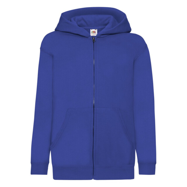 Fruit of the Loom Kinder/kids klassiek jasje met capuchon UTFK3209_royalblue large