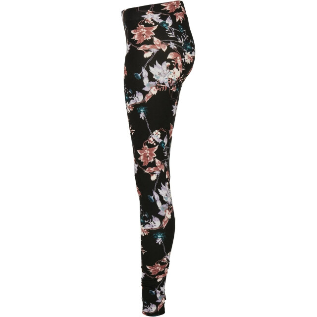 Urban Classics Dames zachte bloemen legging UTTN1000_black large