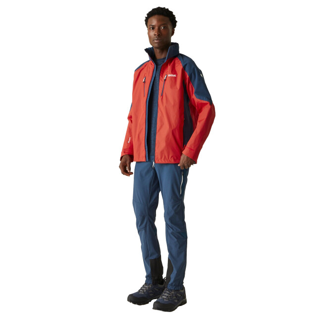Regatta Calderdale v waterdichte jas heren UTRG9990_dangerredmoonlightdenim large