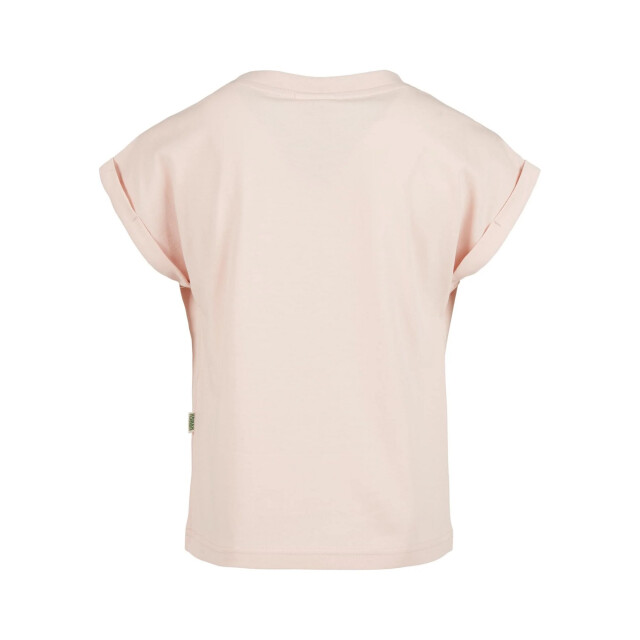 Urban Classics Meisjes biologisch verlengd schouder t-shirt UTTN1003_pink large