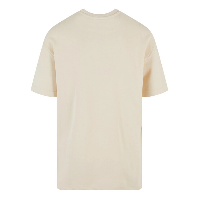 Urban Classics Heren terrycloth crew hals t-shirt UTTN1004_whitesand large