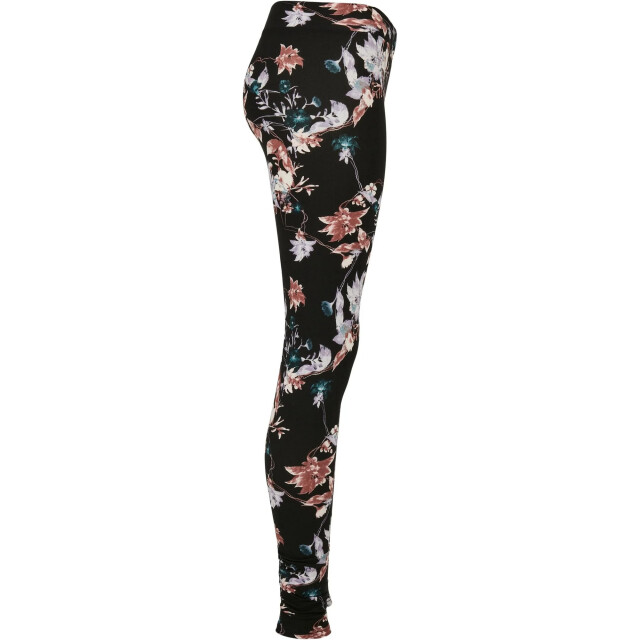Urban Classics Dames zachte bloemen legging UTTN1000_black large