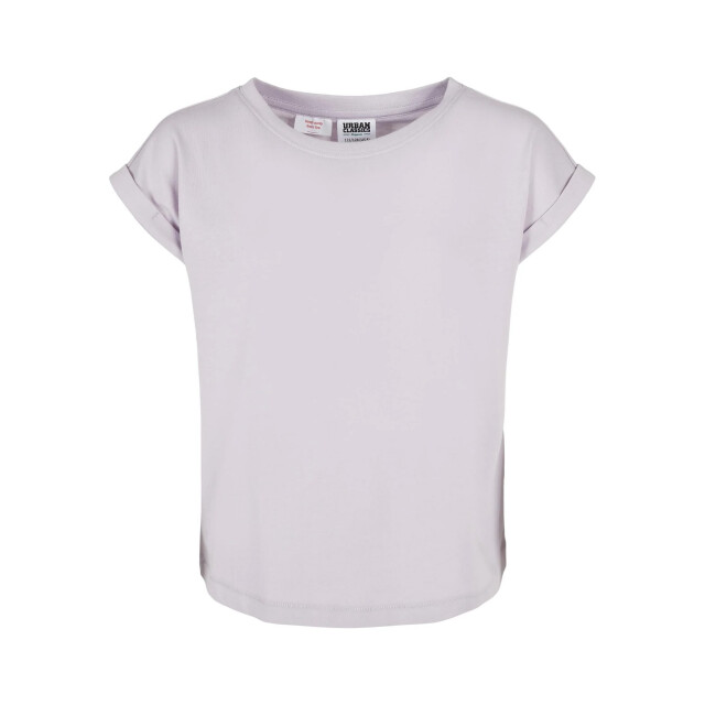 Urban Classics Meisjes biologisch verlengd schouder t-shirt UTTN1003_softlilac large