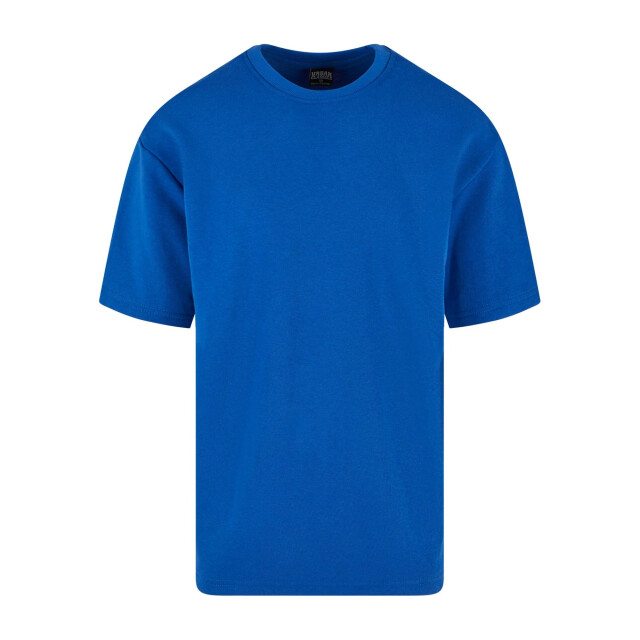 Urban Classics Heren terrycloth crew hals t-shirt UTTN1004_royalblue large