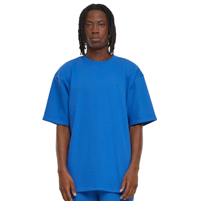 Urban Classics Heren terrycloth crew hals t-shirt UTTN1004_royalblue large
