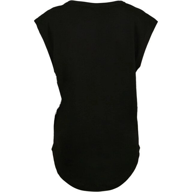 Urban Classics Dames basic gevormd t-shirt UTTN1009_black large