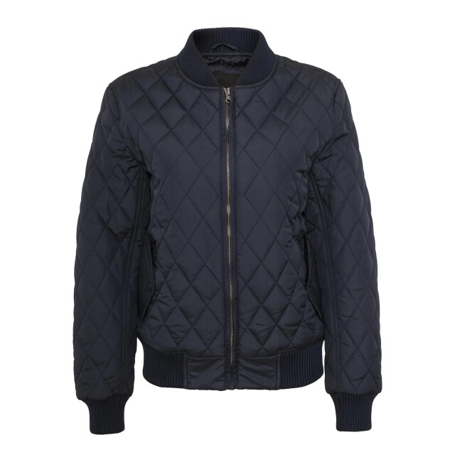 Urban Classics Dames diamond nylon gewatteerd jasje UTTN101_navy large