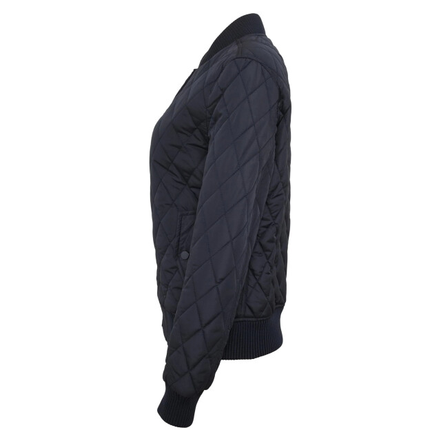 Urban Classics Dames diamond nylon gewatteerd jasje UTTN101_navy large