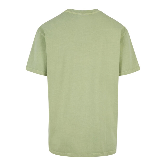 Urban Classics Heren zuur gewassen zwaar oversized t-shirt UTTN1022_vintagegreen large
