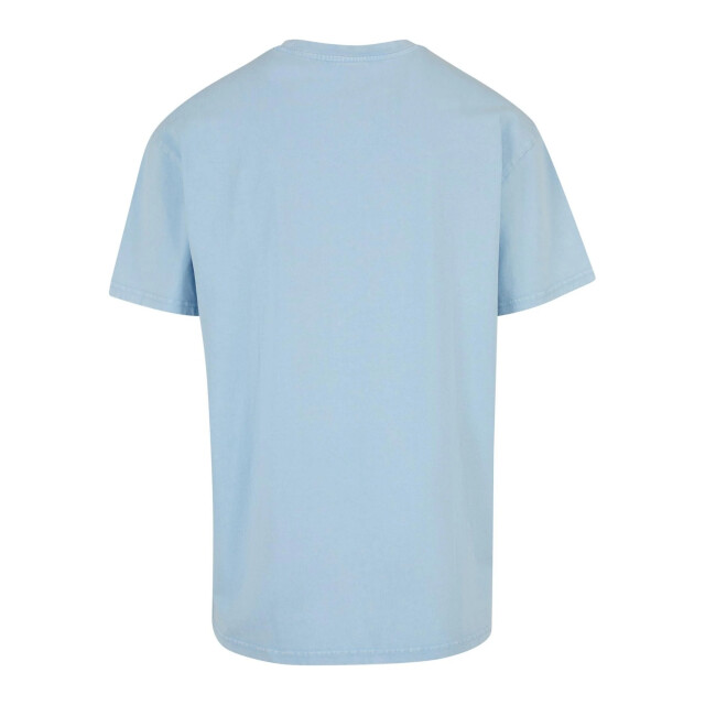 Urban Classics Heren zuur gewassen zwaar oversized t-shirt UTTN1022_balticblue large