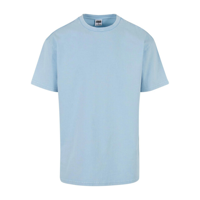 Urban Classics Heren zuur gewassen zwaar oversized t-shirt UTTN1022_balticblue large