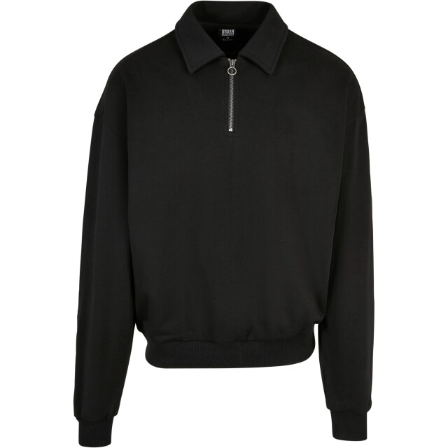 Urban Classics Heren kraag trui UTTN1023_black large