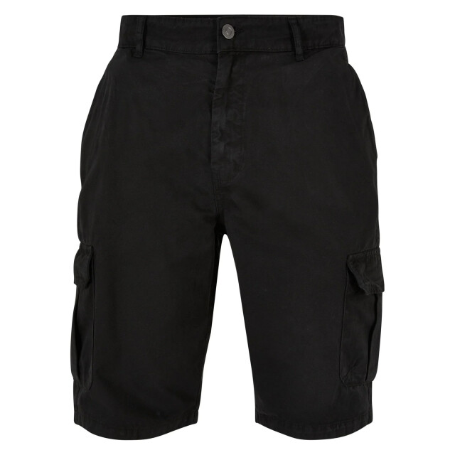 Urban Classics Heren bermuda effen cargo korte broek UTTN1031_black large