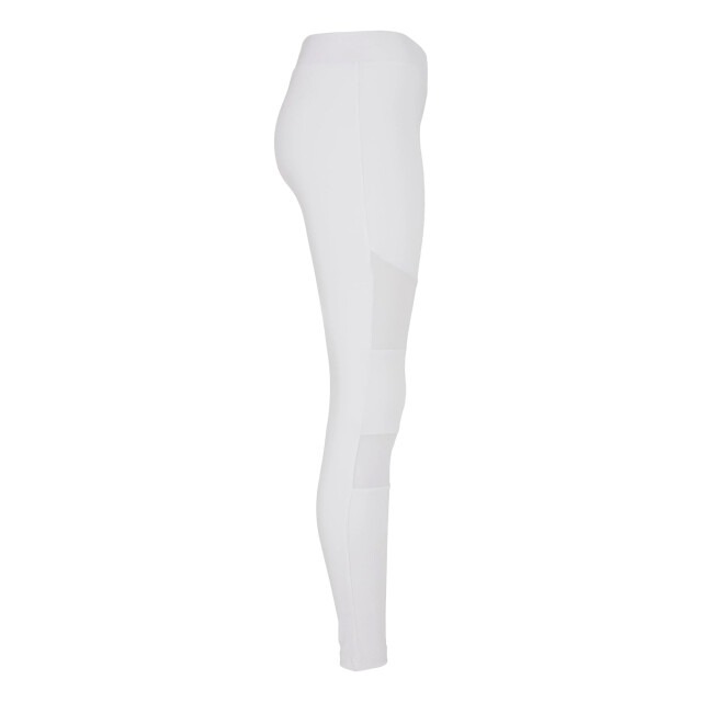 Urban Classics Dames technische mesh legging UTTN102_white large