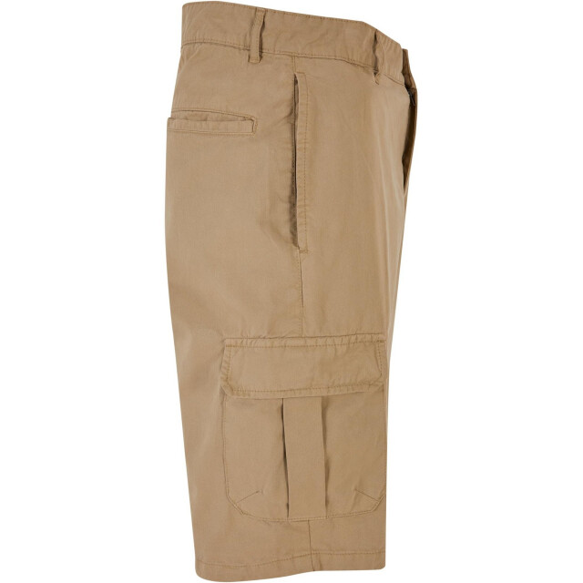 Urban Classics Heren bermuda effen cargo korte broek UTTN1031_unionbeige large