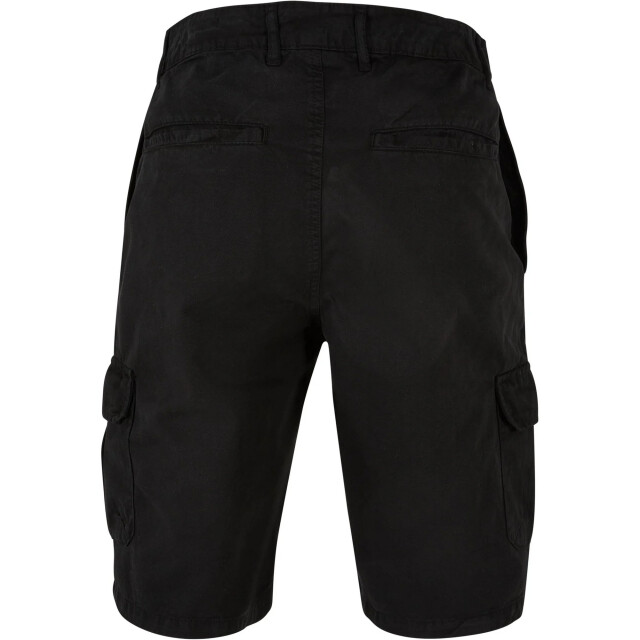 Urban Classics Heren bermuda effen cargo korte broek UTTN1031_black large