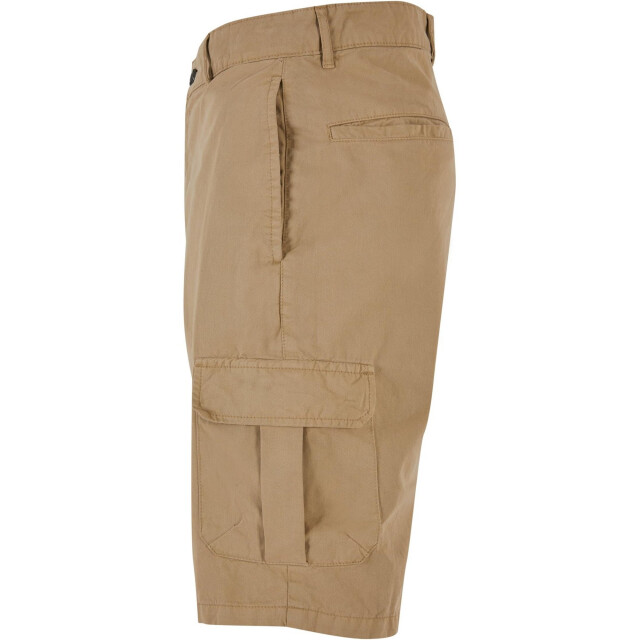 Urban Classics Heren bermuda effen cargo korte broek UTTN1031_unionbeige large