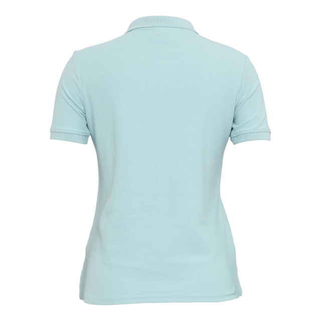 Urban Classics Dames effen poloshirt UTTN1035_oceanblue large