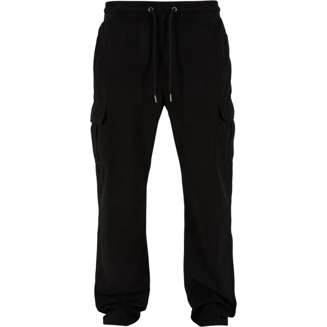 Urban Classics Katoenen cargo broek heren UTTN1032_black large
