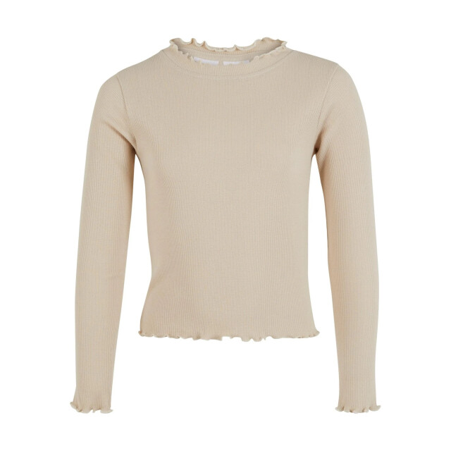 Urban Classics Meisjes t-shirt met korte geribde mouwen UTTN1037_softseagrass large