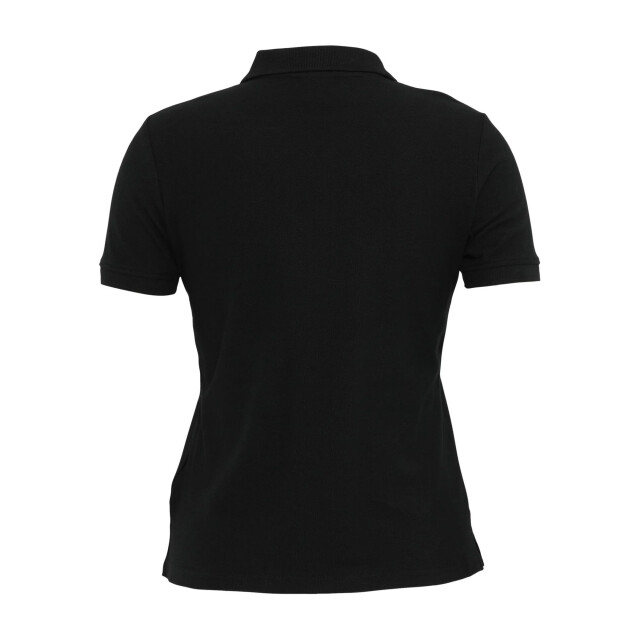 Urban Classics Dames effen poloshirt UTTN1035_black large