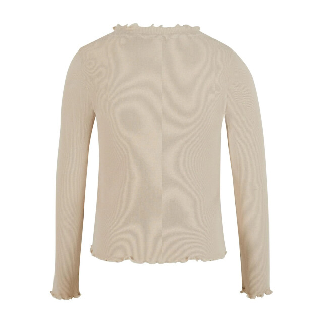 Urban Classics Meisjes t-shirt met korte geribde mouwen UTTN1037_softseagrass large
