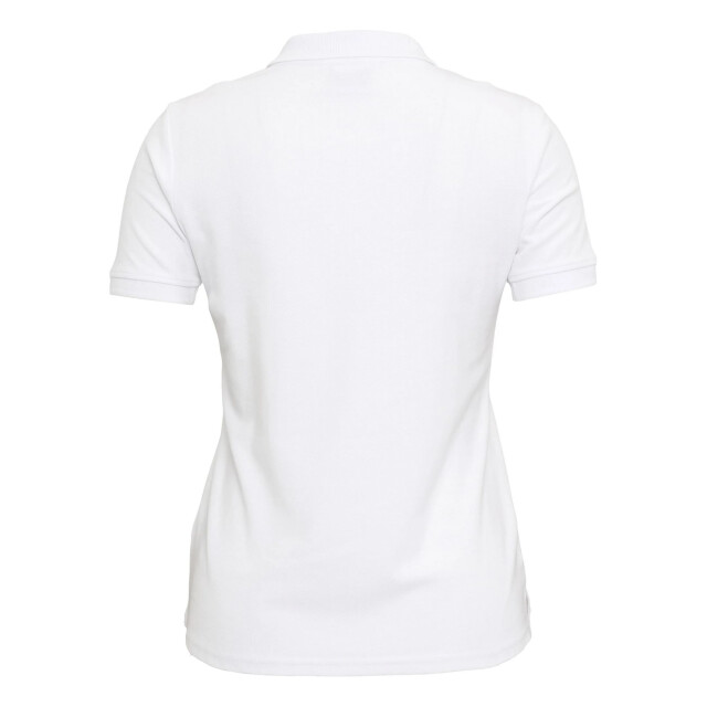 Urban Classics Dames effen poloshirt UTTN1035_white large