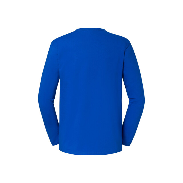 Fruit of the Loom Heren iconic 195 premium ringspun cotton t-shirt met lange mouwen UTFK3196_royalblue large