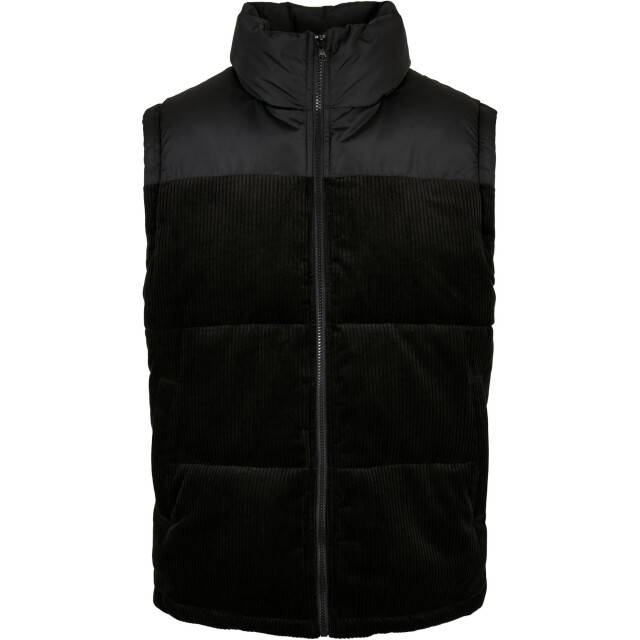 Urban Classics Heren koord gilet UTTN1040_black large