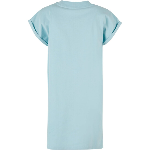 Urban Classics Schildpadhals t-shirt jurk voor meisjes UTTN1044_girlypink large
