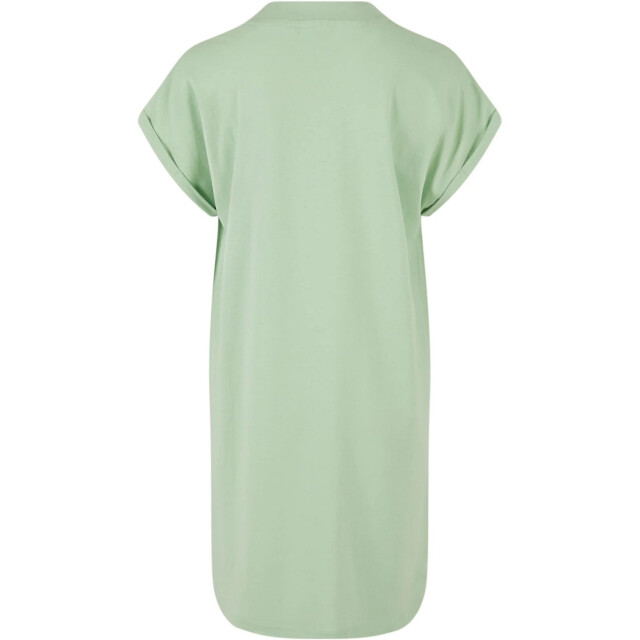 Urban Classics Schildpadhals t-shirt jurk voor meisjes UTTN1044_vintagegreen large
