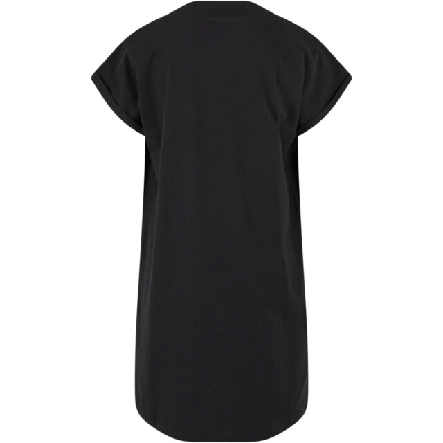 Urban Classics Schildpadhals t-shirt jurk voor meisjes UTTN1044_black large